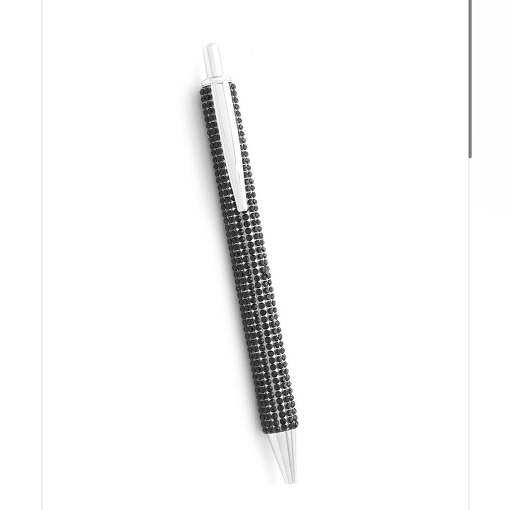 Black Rhinestone Ballpoint Pen Black Rhinestone Ballpoint Pen